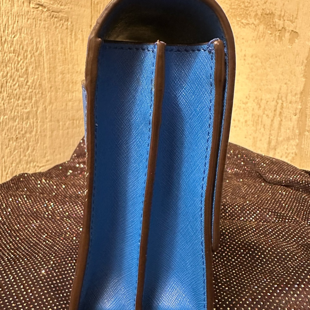 Henri Bendel RARE Blue SuperStar Bag w/ Star Charm - Picture 9 of 12